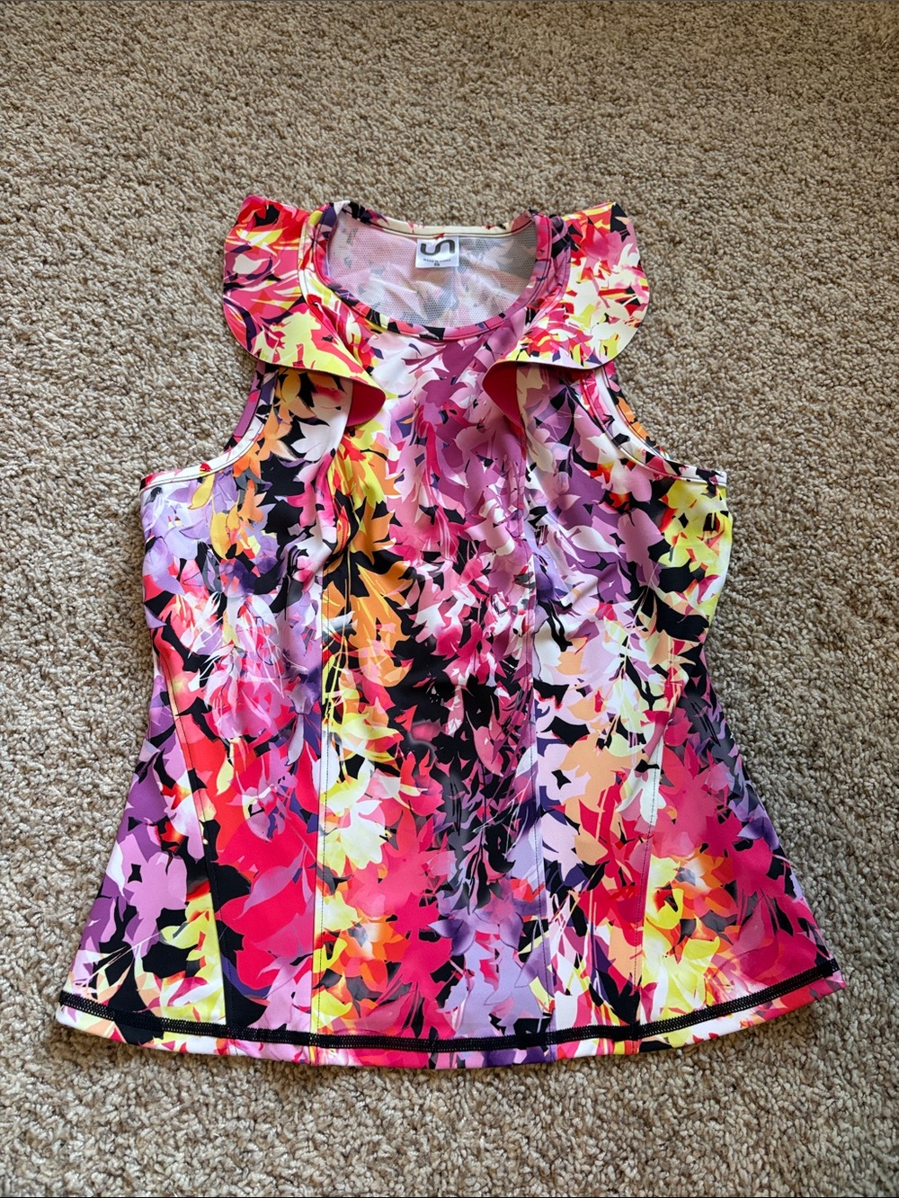 Urban Savage Floral Ruffle Top